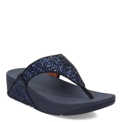 FitFlop Wedges|Women's , Lulu Thong Sandal Midnight Navy