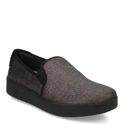 FitFlop Slip-On Shoes|Women's , Rally Glitz Slip-On Black