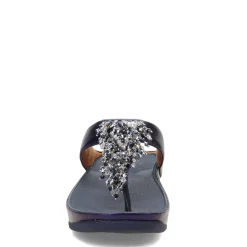 FitFlop Sandals|Women's , Rumba Beaded Toe-Post Sandal Midnight Navy