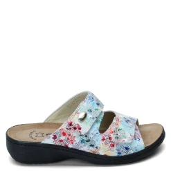 Flexus Sandals|Women's , Bellasa Sandal White Multi