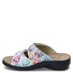 Flexus Sandals|Women's , Bellasa Sandal White Multi