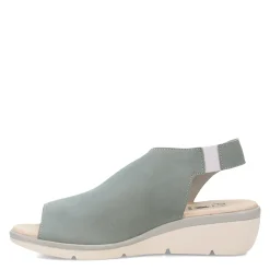 Fly London Wedges|Women's , Nily Sandal Pale Blue