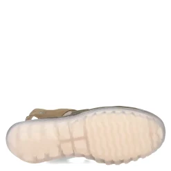 Fly London Wedges|Women's , Yaca Sandal Khaki