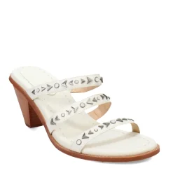 Frye Sandals|Women's , Estelle Studded Sandal White