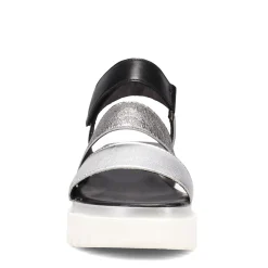Gabor Sandals|Women's , Wedge 64.610 Sandal Black / Silver