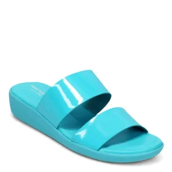 Hush Puppies Sandals|Women's , Brite Jells Slide Sandal Caribbean Blue