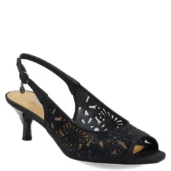 J Renee Pumps & Heels|Women's , Arata Sandal Black Stone