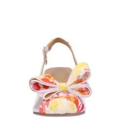 J Renee Pumps & Heels|Women's , Calista Pump Clear/Warm Multi Fabric