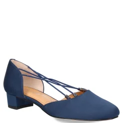 J Renee Pumps & Heels|Women's , Charolette Pump Navy Satin