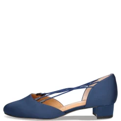 J Renee Pumps & Heels|Women's , Charolette Pump Navy Satin