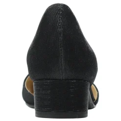 J Renee Pumps & Heels|Women's , Charolette Pump Black Glitter