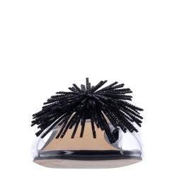 J Renee Sandals|Women's , Cherita Sandal Clear/Black