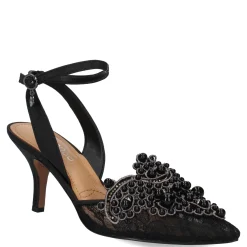 J Renee Pumps & Heels|Women's , Desdemona Pump Black Lace