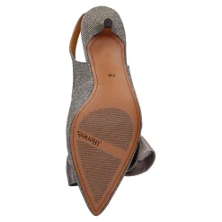 J Renee Pumps & Heels|Women's , Devika Pump Pewter Glitter