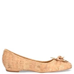 J Renee Flats|Women's , Edie Flat Gold Cork