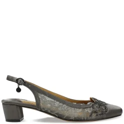 J Renee Pumps & Heels|Women's , Faleece Pump Dark Grey