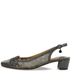 J Renee Pumps & Heels|Women's , Faleece Pump Dark Grey
