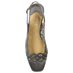 J Renee Pumps & Heels|Women's , Faleece Pump Dark Grey