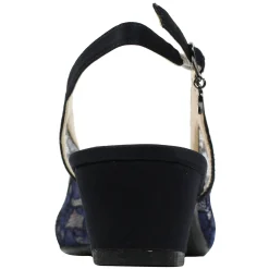 J Renee Pumps & Heels|Women's , Faleece Pump Navy