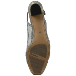 J Renee Pumps & Heels|Women's , Faleece Pump Pewter Glitter