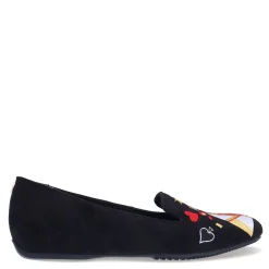 J Renee Flats|Women's , Fullhouse Flat Black Suede