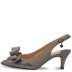 J Renee Pumps & Heels|Women's , Gabino Pump Pewter