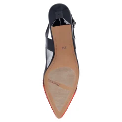 J Renee Pumps & Heels|Women's , Gwyn Pump Black Red