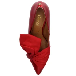 J Renee Pumps & Heels|Women's , Hirisha Pump Red Patent