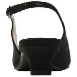 J Renee Pumps & Heels|Women's , Jenvey Sandal Black Satin