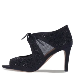J Renee Pumps & Heels|Women's , Kiandra Pump Black Satin