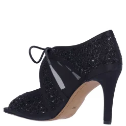 J Renee Pumps & Heels|Women's , Kiandra Pump Black Satin