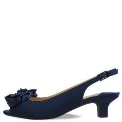 J Renee Pumps & Heels|Women's , Leonelle Sandal Navy