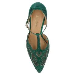 J Renee Pumps & Heels|Women's , Lisha Pump Emerald Green