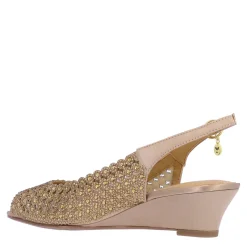 J Renee Wedges|Women's , Malorie Sandal Beige