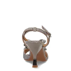 J Renee Sandals|Women's , Nishia Sandal Pewter Glitter