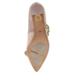 J Renee Pumps & Heels|Women's , Nyomee Pump Beige Satin