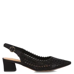 J Renee Sandals|Women's , Pranil Pump Black Satin