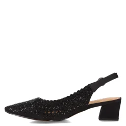 J Renee Pumps & Heels|Women's , Pranil Pump Black Satin