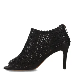J Renee Pumps & Heels|Women's , Radita Shootie Black Satin