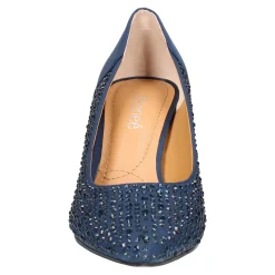 J Renee Pumps & Heels|Women's , Rishna Pump Navy Satin