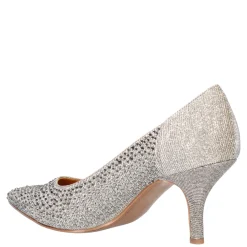 J Renee Pumps & Heels|Women's , Rishna Pump Pewter Glitter