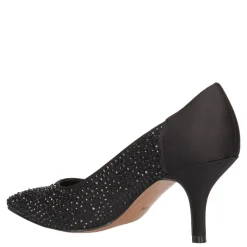 J Renee Pumps & Heels|Women's , Rishna Pump Black Satin
