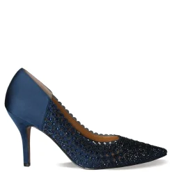 J Renee Pumps & Heels|Women's , Sesily Pump Navy Satin