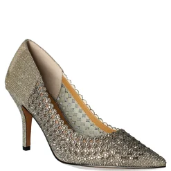 J Renee Pumps & Heels|Women's , Sesily Pump Pewter Glitter
