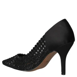 J Renee Pumps & Heels|Women's , Sesily Pump Black Satin