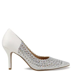 J Renee Pumps & Heels|Women's , Sesily Pump White Satin