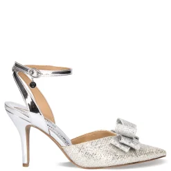 J Renee Pumps & Heels|Women's , Shanaya Pump Silver Glitter
