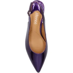 J Renee Pumps & Heels|Women's , Shayanne Pump Purple Patent