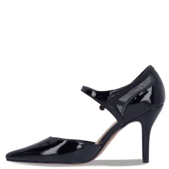 J Renee Pumps & Heels|Women's , Siona Pump Black Patent
