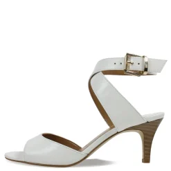 J Renee Sandals|Women's , Soncino Sandal White Leather